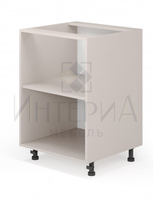 Тумба прямая 400x520x820, универсальная, 1 полка, без ящиков