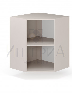 Шкаф подвесной угловой 45⁰ 600x320x720, универсальный, 1 полка