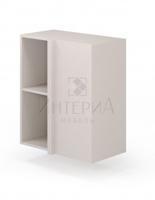 Шкаф подвесной угловой 90⁰ 750x320x720, универсальный, 1 полка