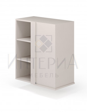 Шкаф подвесной угловой 90⁰ 750x320x920, универсальный, 2 полки