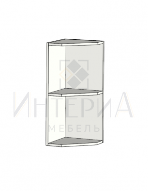 Шкаф подвесной  300x320x720, универсальный, 1 полка
