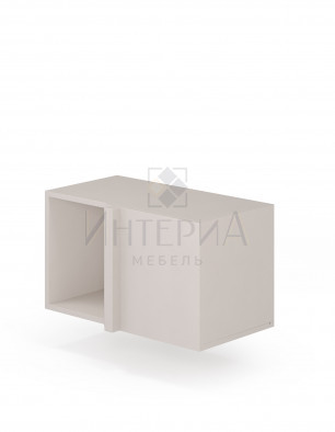 Шкаф антресольный угловой 90⁰ 750x320x360, универсальный, без полок
