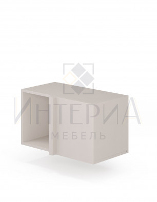 Шкаф антресольный угловой 90⁰ 750x320x360, универсальный, без полок