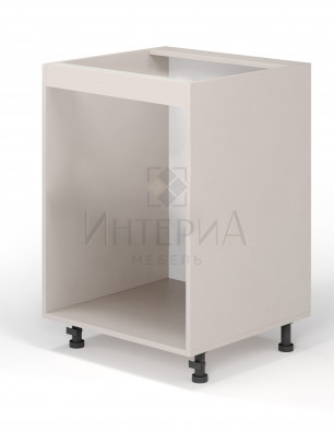 Тумба под мойку прямая 500x520x820, универсальная, без полок, без ящиков