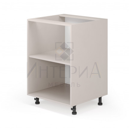 Тумба прямая 400x520x820, универсальная, 1 полка, без ящиков